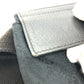 GUCCI Waist bag 28566 GG canvas black GG Sling bag mens Used Authentic