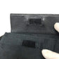 GUCCI Waist bag 28566 GG canvas black GG Sling bag mens Used Authentic