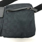 GUCCI Waist bag 28566 GG canvas black GG Sling bag mens Used Authentic