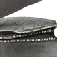 GUCCI Waist bag 28566 GG canvas black GG Sling bag mens Used Authentic