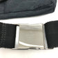 GUCCI Waist bag 28566 GG canvas black GG Sling bag mens Used Authentic
