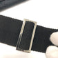 GUCCI Waist bag 28566 GG canvas black GG Sling bag mens Used Authentic