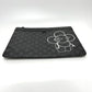 LOUIS VUITTON Clutch bag M52904 Monogram Eclipse Canvas black Bag Monogram Eclipse Pochette Apollo Vivienne mens Used Authentic