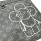LOUIS VUITTON Clutch bag M52904 Monogram Eclipse Canvas black Bag Monogram Eclipse Pochette Apollo Vivienne mens Used Authentic