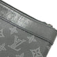 LOUIS VUITTON Clutch bag M52904 Monogram Eclipse Canvas black Bag Monogram Eclipse Pochette Apollo Vivienne mens Used Authentic