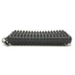 Christian Louboutin Long Wallet Purse leather black Panettone Spike studs mens Used Authentic