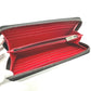 Christian Louboutin Long Wallet Purse leather black Panettone Spike studs mens Used Authentic