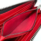 Christian Louboutin Long Wallet Purse leather black Panettone Spike studs mens Used Authentic