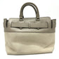 BURBERRY Handbag 4076673 Canvas / leather beige Belt bag medium Women Used Authentic