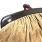 CHANEL Pouch suede Brown CC COCO Mark Gamaguchi