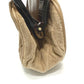 CHANEL Pouch suede Brown CC COCO Mark Gamaguchi