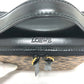 LOEWE Vanity bag leather Brown Leopard Mini/Cosmetics Pouch Women Used Authentic