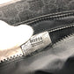 GUCCI Shoulder Bag 162904  GG Supreme Canvas black GG mens Used Authentic