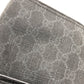 GUCCI Shoulder Bag 162904  GG Supreme Canvas black GG mens Used Authentic