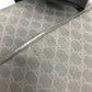 GUCCI Shoulder Bag 162904  GG Supreme Canvas black GG mens Used Authentic