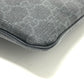 GUCCI Shoulder Bag 162904  GG Supreme Canvas black GG mens Used Authentic