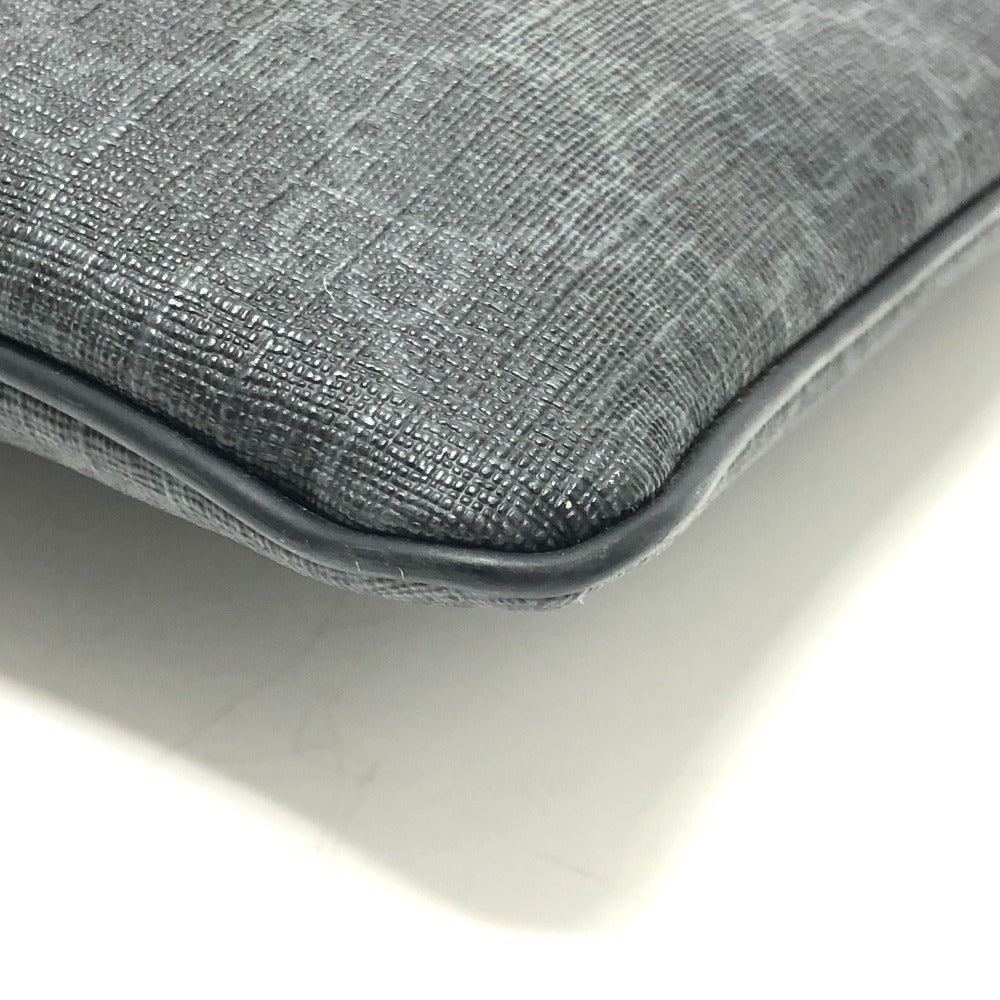 GUCCI Shoulder Bag 162904  GG Supreme Canvas black GG mens Used Authentic