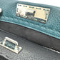 FENDI Business bag 7VA406 leather Blue type Selleria Monster Iconic Peek-a-boo fit unisex(Unisex) Used Authentic