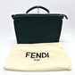 FENDI Business bag 7VA406 leather Blue type Selleria Monster Iconic Peek-a-boo fit unisex(Unisex) Used Authentic