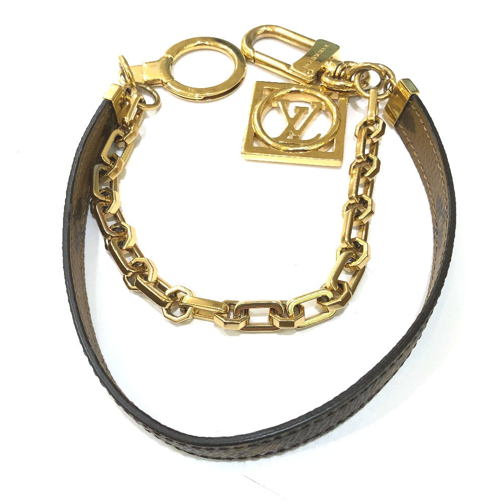 LOUIS VUITTON charm M69553 Monogram reverse canvas Brown Monogram reverse Chenne Dauphine Women Used Authentic