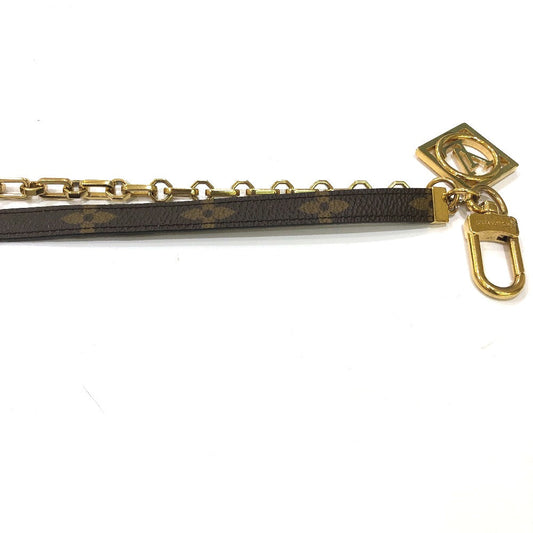 LOUIS VUITTON charm M69553 Monogram reverse canvas Brown Monogram reverse Chenne Dauphine Women Used Authentic