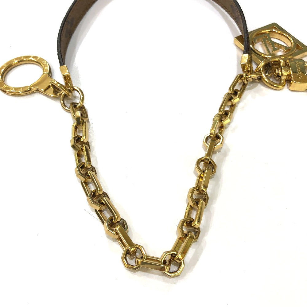 LOUIS VUITTON charm M69553 Monogram reverse canvas Brown Monogram reverse Chenne Dauphine Women Used Authentic
