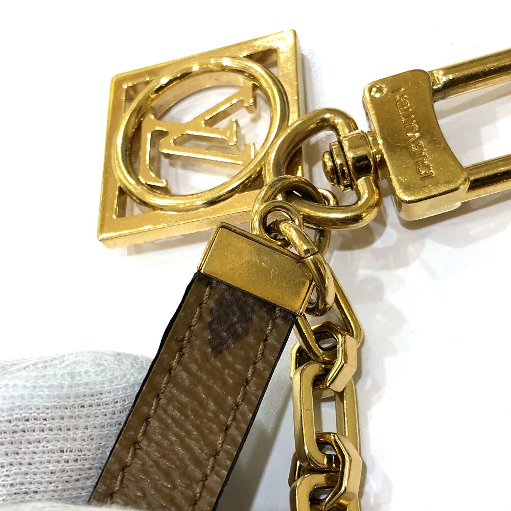 LOUIS VUITTON charm M69553 Monogram reverse canvas Brown Monogram reverse Chenne Dauphine Women Used Authentic