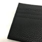 BURBERRY Folded wallet 8043377 leather black logo Wallet mens Used Authentic