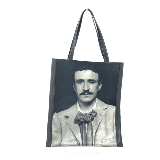 LOEWE Tote Bag leather black Mackintosh Mackintosh collaboration Women Used Authentic