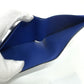 LOUIS VUITTON Folded wallet M30565 Taiga Leather blue Taiga Portefeuille mens Used Authentic