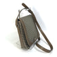 GUCCI Shoulder Bag 295679 PVC / Leather beige Crossbody bag Diamante mens Used Authentic