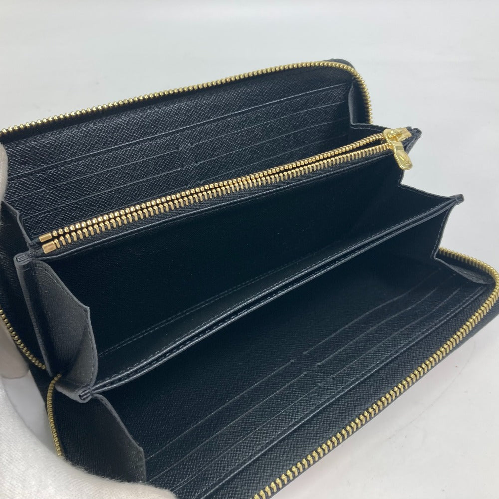 LOUIS VUITTON Long Wallet Purse M57491  Monogram multicolor canvas white heart monogram multicolor Zippy wallet Women Used Authentic