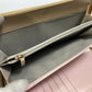 CHANEL Long Wallet Purse Calfskin gold COCO Mark CC Matrasse quilting Women Used Authentic