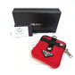 PRADA Pouch 2NA026 Nylon Red Triangle logo plate TESSUTO SOFT mens Used Authentic