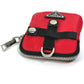 PRADA Pouch 2NA026 Nylon Red Triangle logo plate TESSUTO SOFT mens Used Authentic