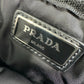 PRADA Pouch 2NA026 Nylon Red Triangle logo plate TESSUTO SOFT mens Used Authentic