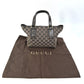 GUCCI Handbag 257249 GG canvas / leather Brown GG Women Used Authentic
