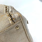 CHANEL Shoulder Bag A31405 leather Champagne Gold CC COCO Mark Mini Boston Duffel bag Luxury line Women Used Authentic