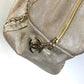 CHANEL Shoulder Bag A31405 leather Champagne Gold CC COCO Mark Mini Boston Duffel bag Luxury line Women Used Authentic