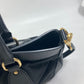 PRADA Tote Bag Nylon / leather black Handbag Shoulder Bag Triangle logo plate Women Used Authentic