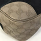 GUCCI Shoulder Bag 257265 Canvas / leather Dark Navy type GG Guccisima logo Women Used Authentic