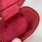 CHANEL Earring Gold Plated, Rhinestone Silver COCO Mark CC B17S Rhinestone Women Used Authentic