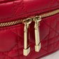 CHANEL Earring Gold Plated, Rhinestone Silver COCO Mark CC B17S Rhinestone Women Used Authentic