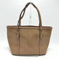 GUCCI Tote Bag 336776 enamel beige Micro GG Women Used Authentic