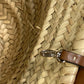 Christian Louboutin Handbag 1215226 Raffia leather beige basket bag basket bag basket