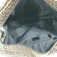 FENDI Handbag Canvas / leather Brown Zucchino Women Used Authentic