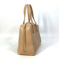 CHANEL Handbag leather beige CC COCO Mark Wild stitch Women Used Authentic