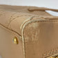 CHANEL Handbag leather beige CC COCO Mark Wild stitch Women Used Authentic