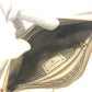 PRADA Shoulder Bag BT0706 Canvas / leather beige logo Jacquard Women Used Authentic