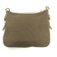PRADA Shoulder Bag BT0706 Canvas / leather beige logo Jacquard Women Used Authentic